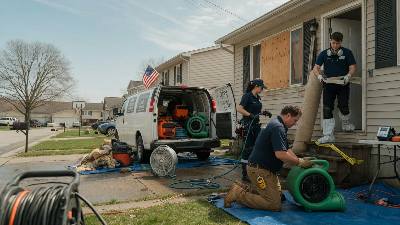 Water Damage Restoration in Moshannon, PA near me